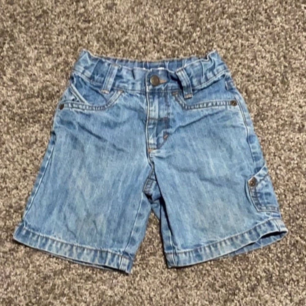 Blue Denim Kids Shorts